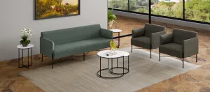 OL Avalon Fabric Upholstered Reception Area Armchair thumbnail 6
