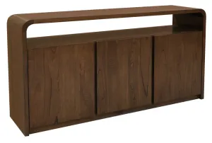 CT Gatsby Solid White Cedar Timber 3 Door Buffet thumbnail 2