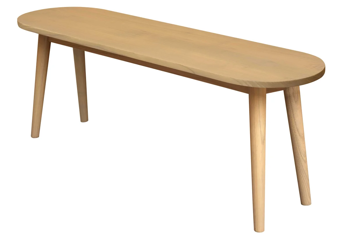 CT Huntley Solid Oak Timber Dining Bench