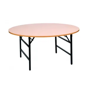 MA Maxi 4 Leg Round Folding Table thumbnail 1