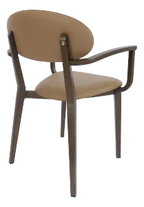 FL Atlanta Vinyl Upholstered Hospitality Stackable Dining Armchair thumbnail 12