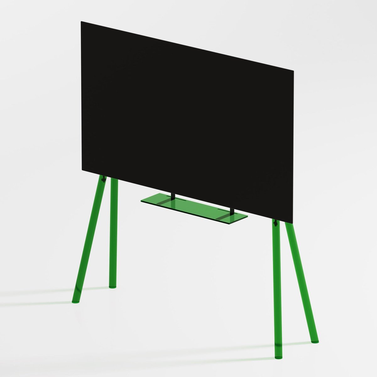 TV Stand - Acrylic / Green