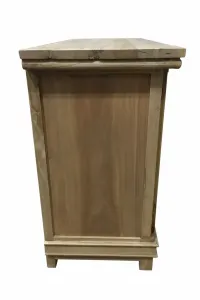 MF Chinese Antique Reproduction Recycled Timber 2 Door Cabinet thumbnail 4