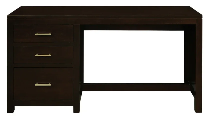 CT Paris Solid Timber 3 Drawer Desk