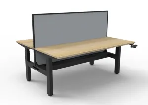 RL Boost Crank 2-User Double Sided Height Adjustable Workstation thumbnail 1