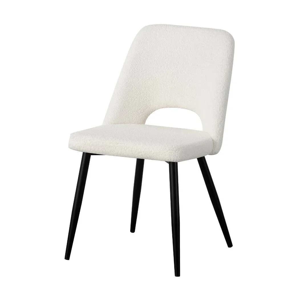 BT Zara Fabric Upholstered Metal Leg Dining Chair
