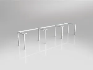 OL Axis Single Sided 3-User Workspace Frame thumbnail 5