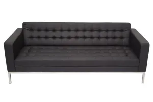 RL Venus PU Leather Upholstered 3 Seater Breakout Sofa thumbnail 1