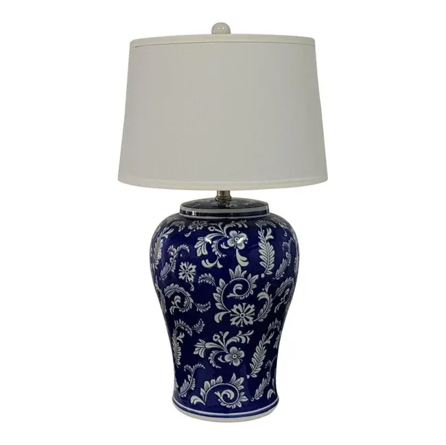 DA Blossom Ceramic Base Table Lamp