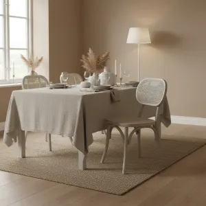 MF Grey Bahamas Rattan Back & Seat Dining Chair thumbnail 2
