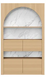 DD Aako Arched Storage Wall Unit with 1 Shelf & 4 Doors thumbnail 1