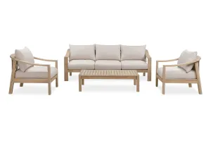 CR Sycamore Solid Timber Outdoor Armchair with Cushion thumbnail 7
