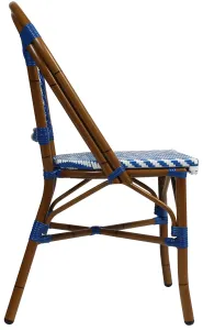 EZ Amalfi Synthetic Wicker Aluminium Frame Outdoor Dining Chair thumbnail 4