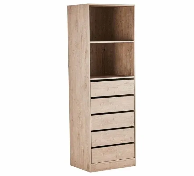 HE Bronte 5 Drawer Wardrobe with a Shelf