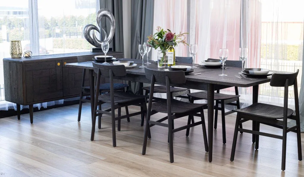 VI Patchwood Solid Timber Dining Chair
