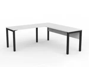 OL Axis Office Desk with Return and Modesty Panel thumbnail 8