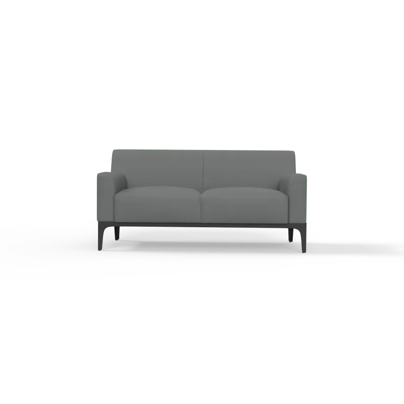OL Cedar PU Leather Upholstered 2 Seater Breakout Lounge