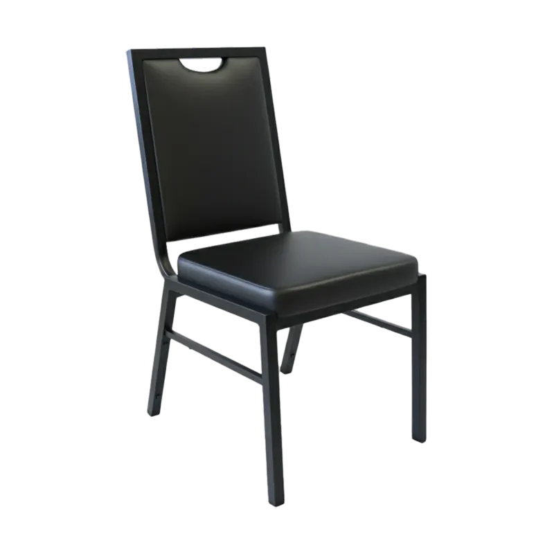 FL Square Back PU Leather Upholstered Hospitality Function Chair