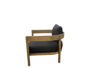 CR Hanalei 4 Piece Outdoor Lounge Set with Cushion thumbnail 5