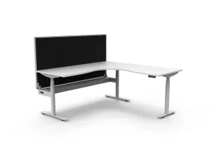 RL Halo Plus Motorized Height Adjustable Corner Workstation with SHUSH30 Screen thumbnail 9