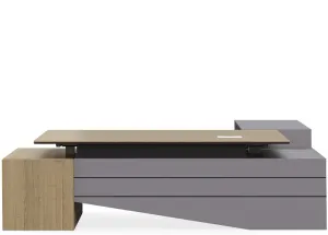DD ID Selectric Height Adjustable Executive Desk thumbnail 1