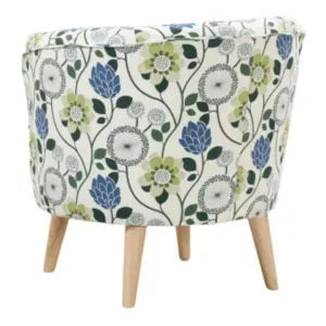 BT Stamford Digital Print Fabric Upholstered Armchair thumbnail 3