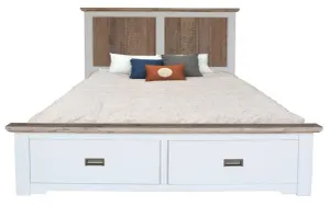 VI Folkestone Solid Timber Storage Bed, Dresser & Bedsides Set thumbnail 9