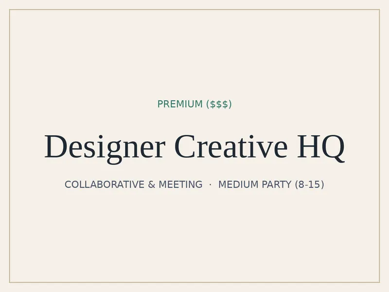 Designer Creative HQ