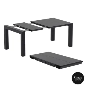 FL 7 Piece Vegas Outdoor Extendable Dining Table Setting with Artemis Armchair thumbnail 12