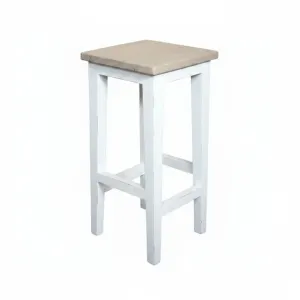 MF Hampton Solid Timber Kitchen Stool thumbnail 1