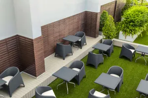 FL Aruba Hospitality Outdoor Stackable Armchair with Cushion thumbnail 7