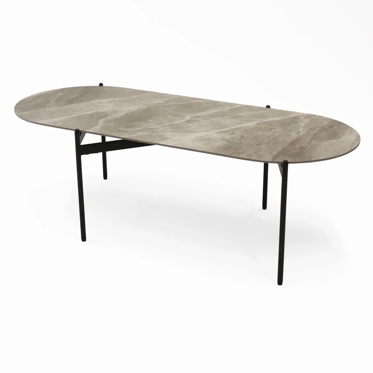 RL Nido Stone Oval Coffee Table