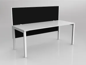 OL Axis 1 Person Workstation with Hung Screen - Splice Fabric thumbnail 6