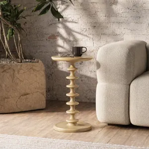 CR Milano Solid Timber Round Side Table thumbnail 7