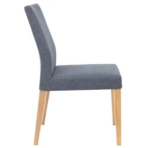 VI Fitz Fabric Upholstered Timber Legs Dining Chair thumbnail 4