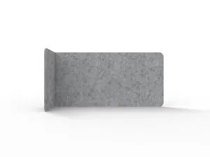 RL Acouline  Quarter Left End Wrap Screen for Workstation thumbnail 2