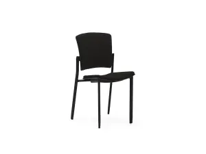 OL Padded Zipp Fabric Upholstered Hospitality Stackable Chair thumbnail 2