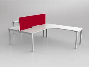 OL Axis 2 User 90° Workstation with Screen - Breathe Fabric thumbnail 10