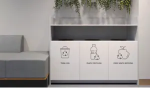 DD Office Trash Bins with Planter thumbnail 2