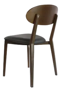 FL Atlanta Vinyl Upholstered Seat Hospitality Stackable Dining Chair thumbnail 2