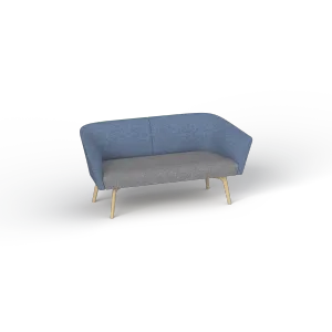 OL Willow Fabric Upholstered Reception Area Sofa with Arms thumbnail 10