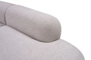 VI Daytona Fabric Upholstered 6 Seater Curved Lounge thumbnail 3