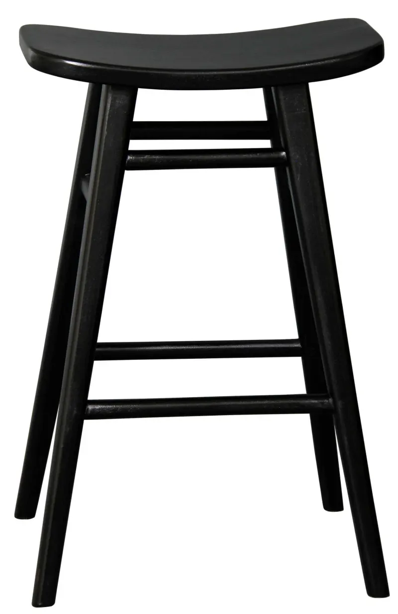 CT Aria Solid Timber Oval Top Bar Stool