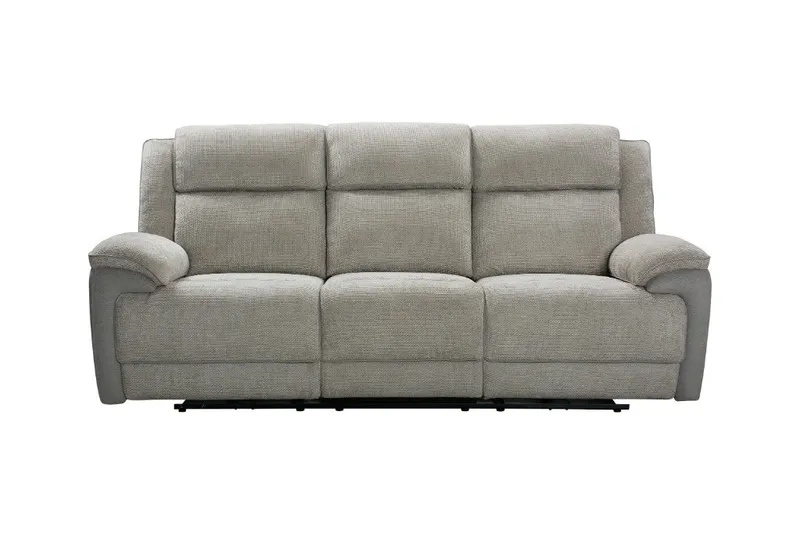 VI Angus Fabric Upholstered 3 Seater Electric Recliner Sofa