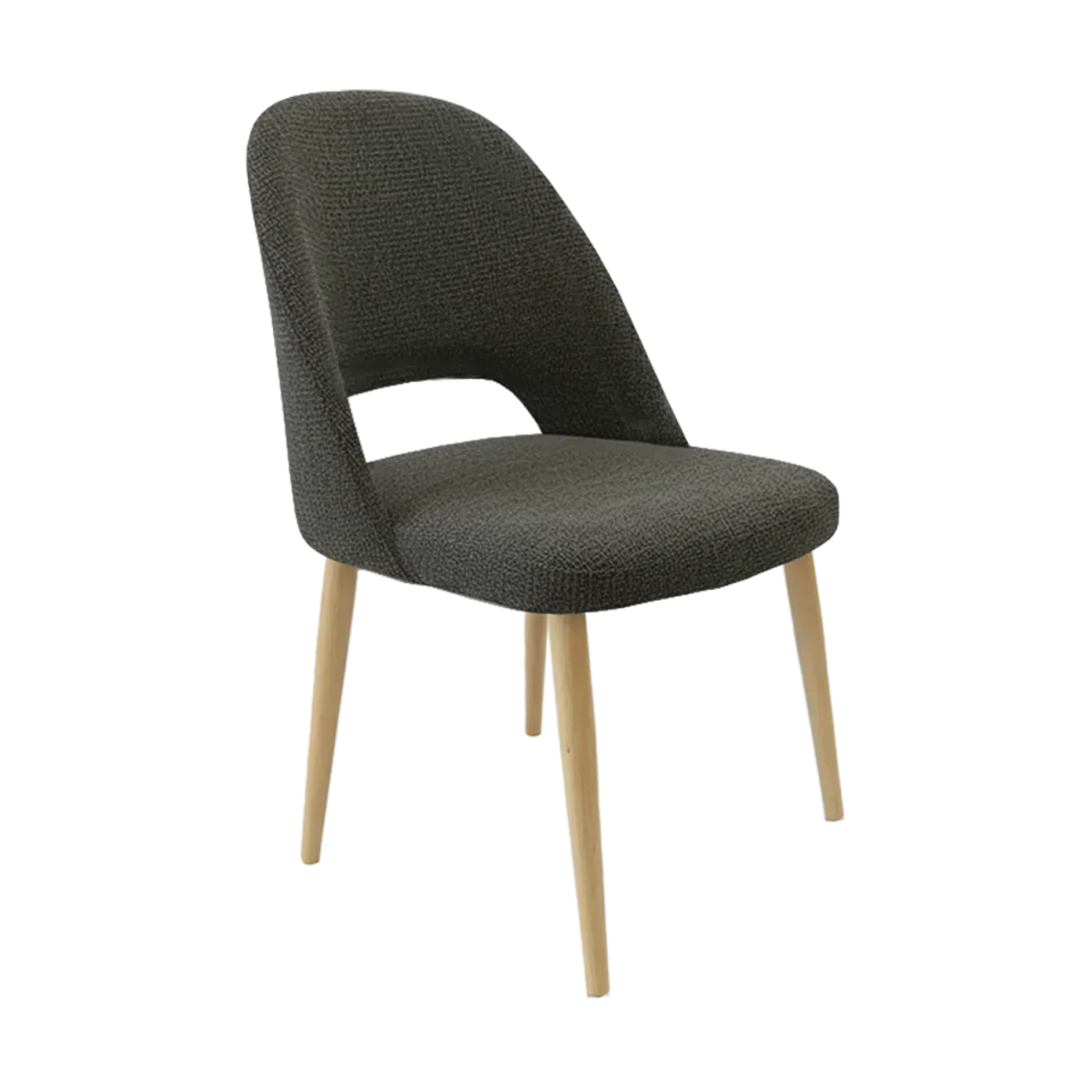FL Orleans Fabric Upholstered Aluminium Legs Hospitality Dining Chair