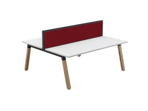 OL Studio50 Deskmount Screens Panel – Splice Fabric with White Frame – 600mm Height thumbnail 15