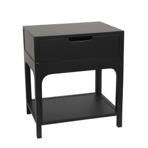 SH Ankara Black Bedside Table thumbnail 1