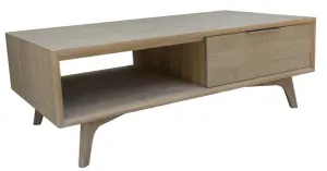 VI Larsen Solid Timber 1 Drawer Coffee Table thumbnail 2