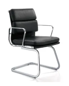 GP Manta Leather Visitor Chair thumbnail 2