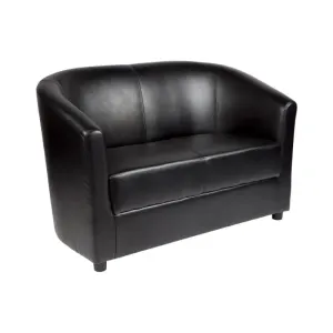MA Omega Fabric Upholstered 2 Seater Tub Lounge thumbnail 4